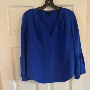 J. Crew Royal Blue Blouse